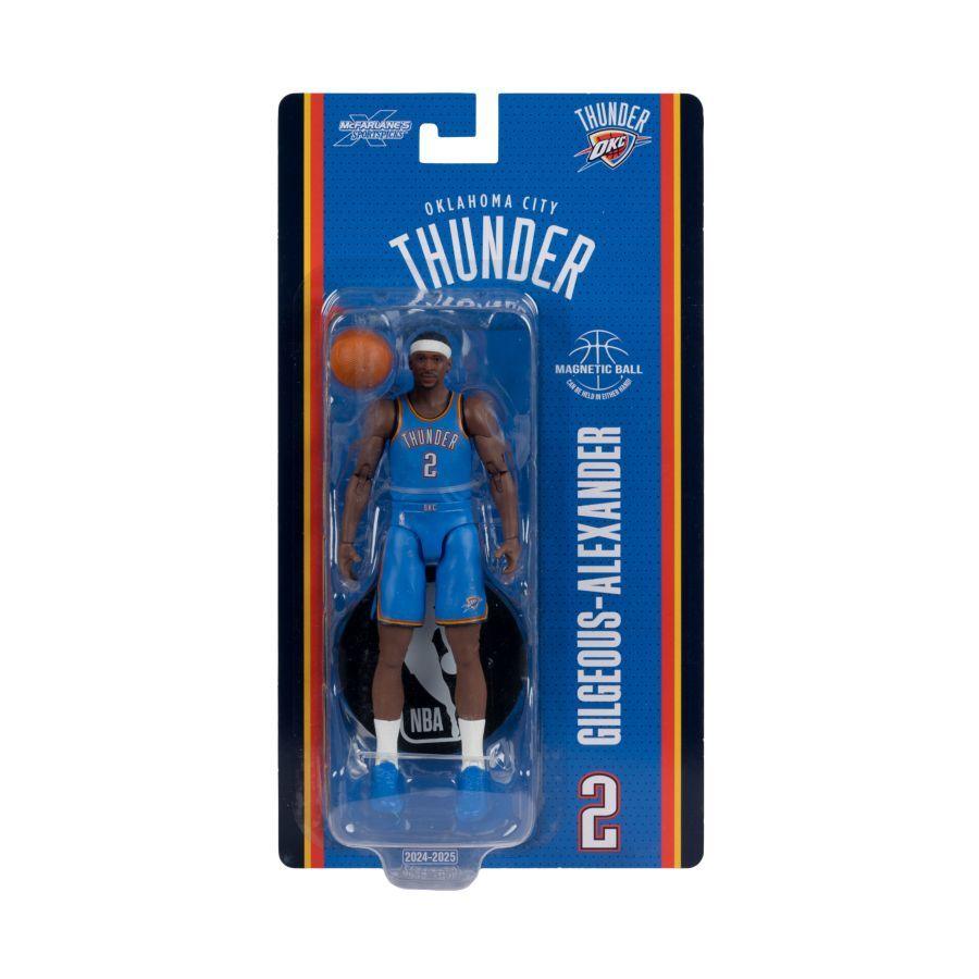 NBA - Shai Gilgeous-Alexander (Oklahoma City Thunder) 6″ Articulated Figure