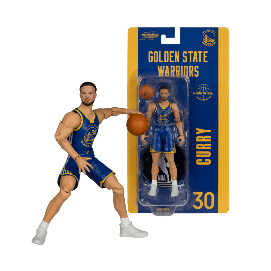 NBA - Stephen Curry (Golden State Warriors) 6″ Articulated Figure