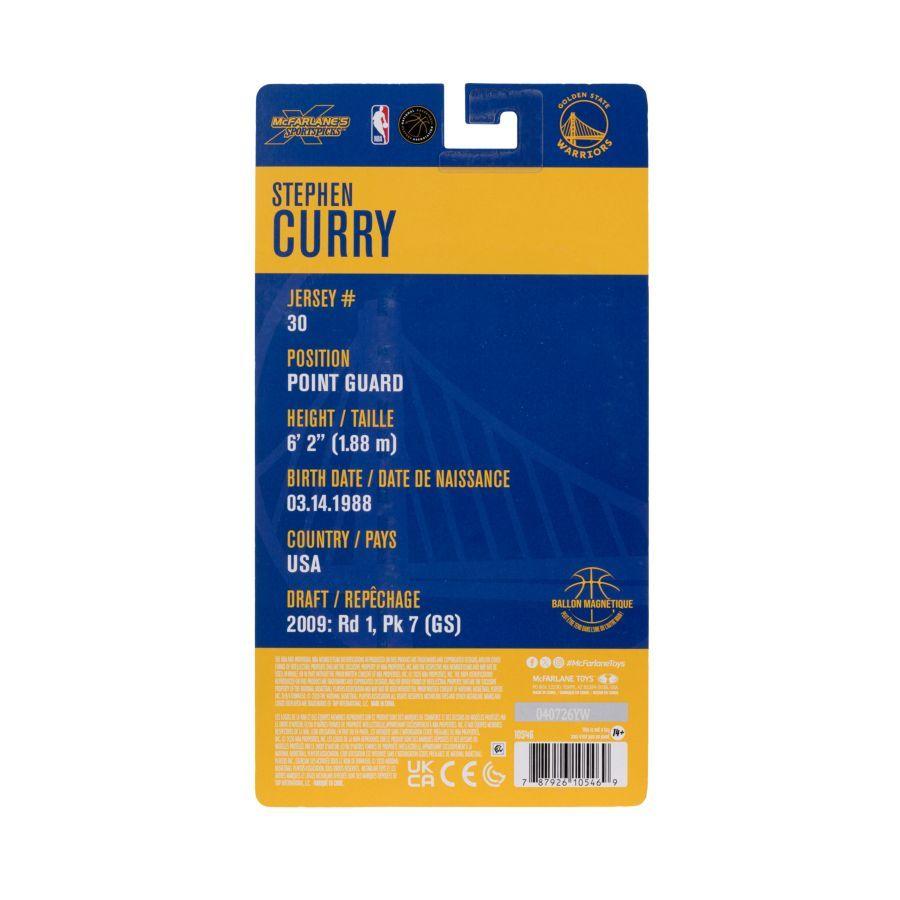 NBA - Stephen Curry (Golden State Warriors) 6″ Articulated Figure