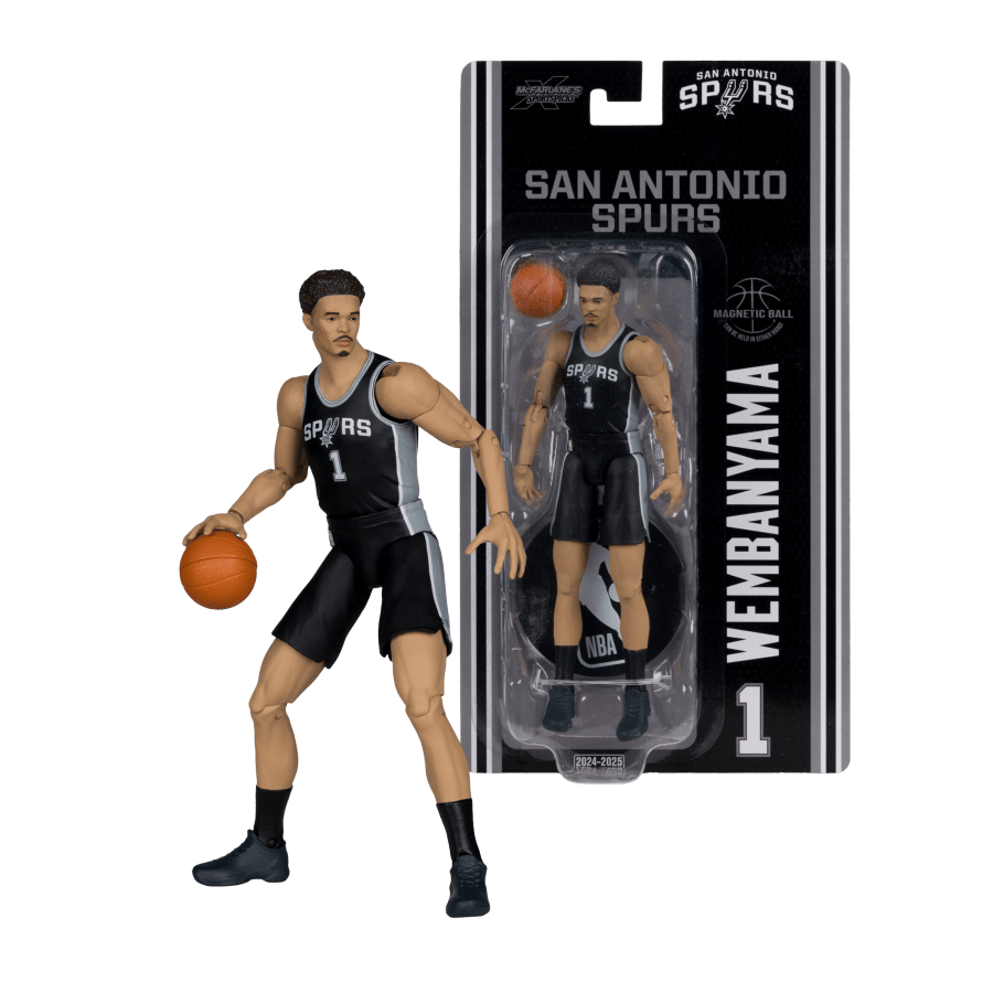 NBA - Victor Wembanyana (San Antonio Spur) 6″ Articulated Figure