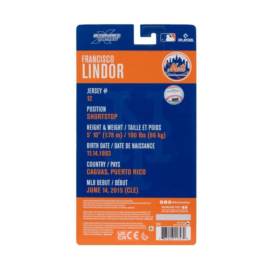 MLB - Francisco Lindor (Mets) 6″ Articulated Figure