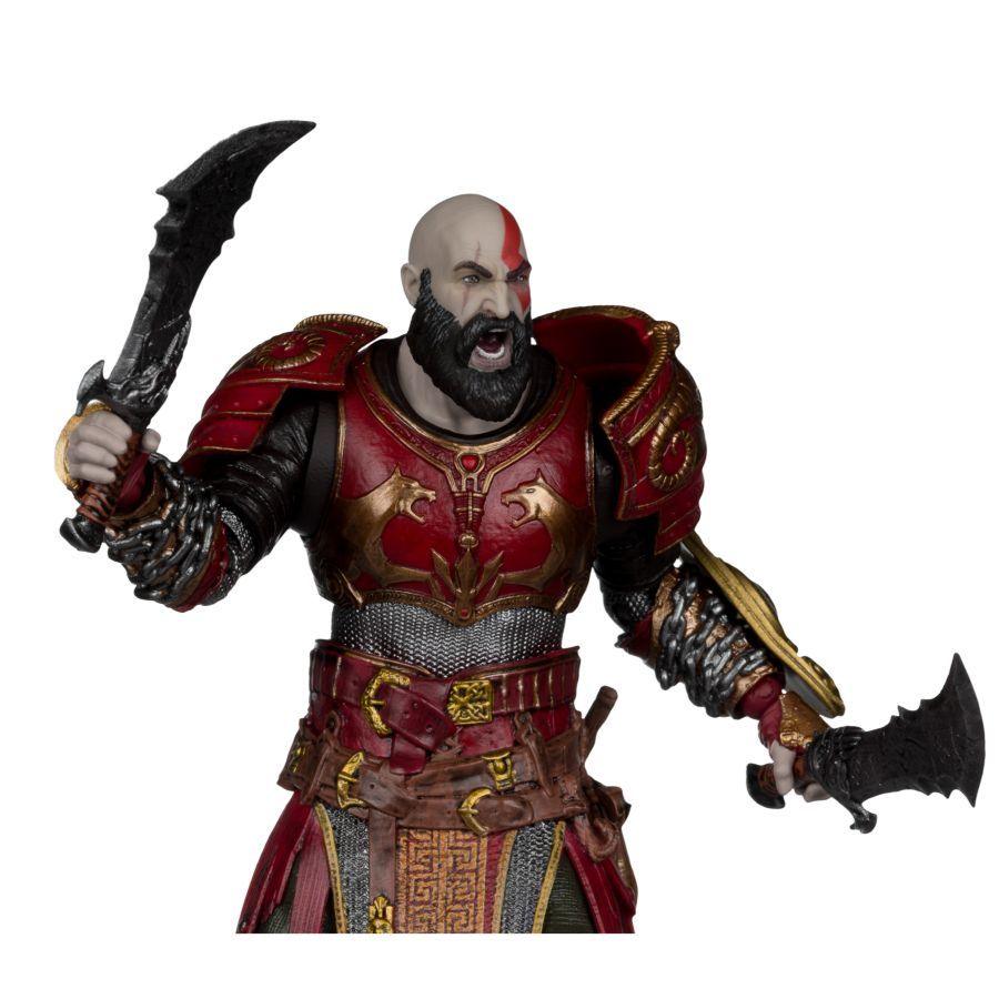God Of War Ragnarok - Kratos with Ares Armor Elite Edition 7″ Figure