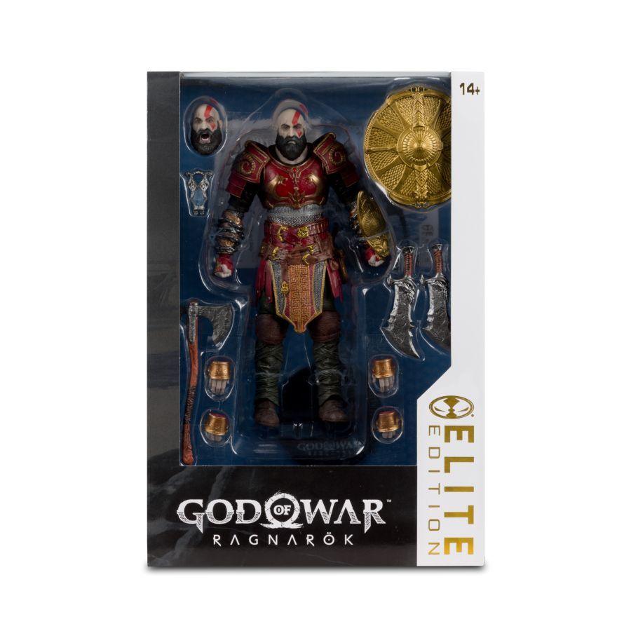 God Of War Ragnarok - Kratos with Ares Armor Elite Edition 7″ Figure