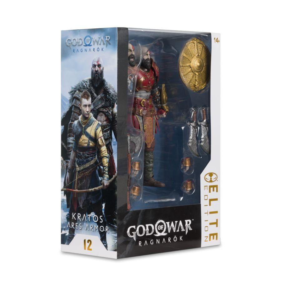 God Of War Ragnarok - Kratos with Ares Armor Elite Edition 7″ Figure