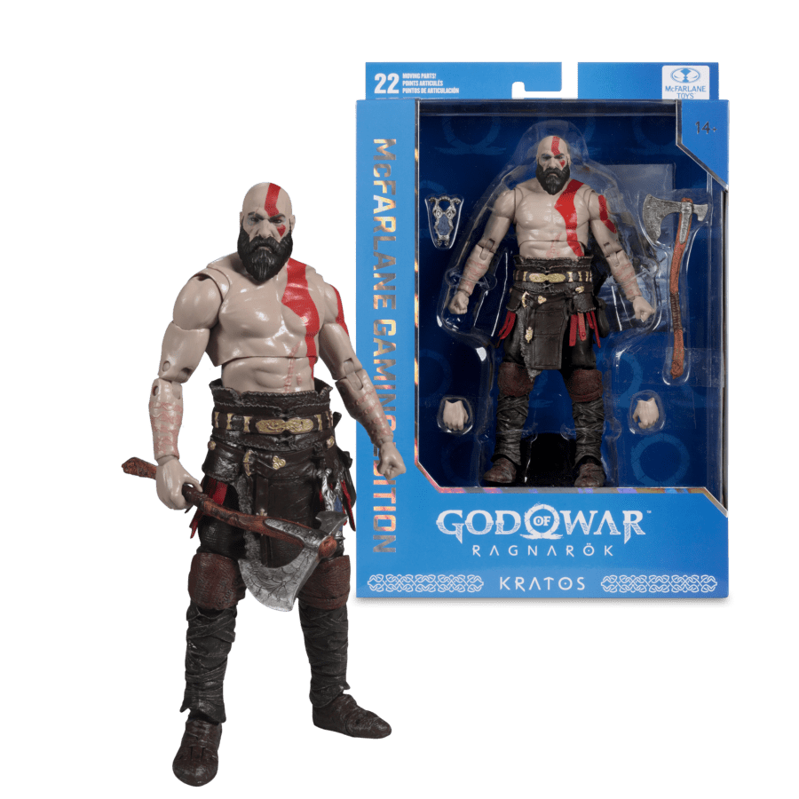 God Of War Ragnarok - Kratos Gaming Edition 7″ Figure