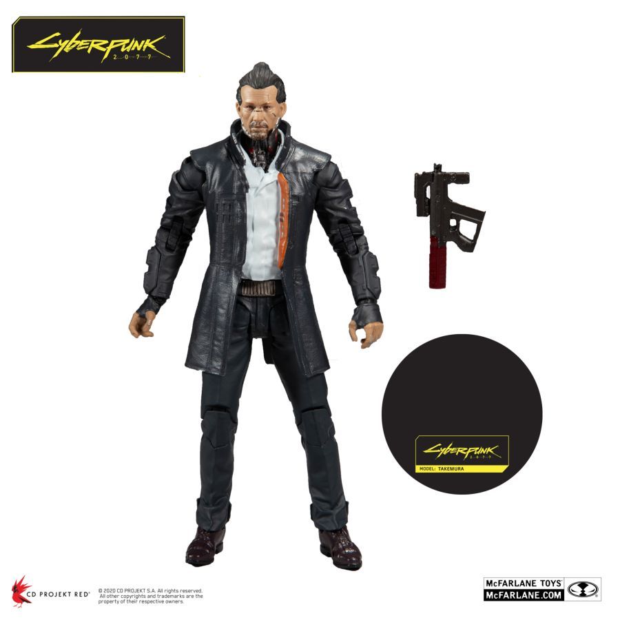 Cyberpunk 2077 - Takemura 7″Action Figure