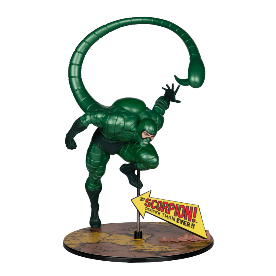 Marvel Comics - Scorpion (Amazing Spider-Man #318) Gold Label 1:10 Scale Figure