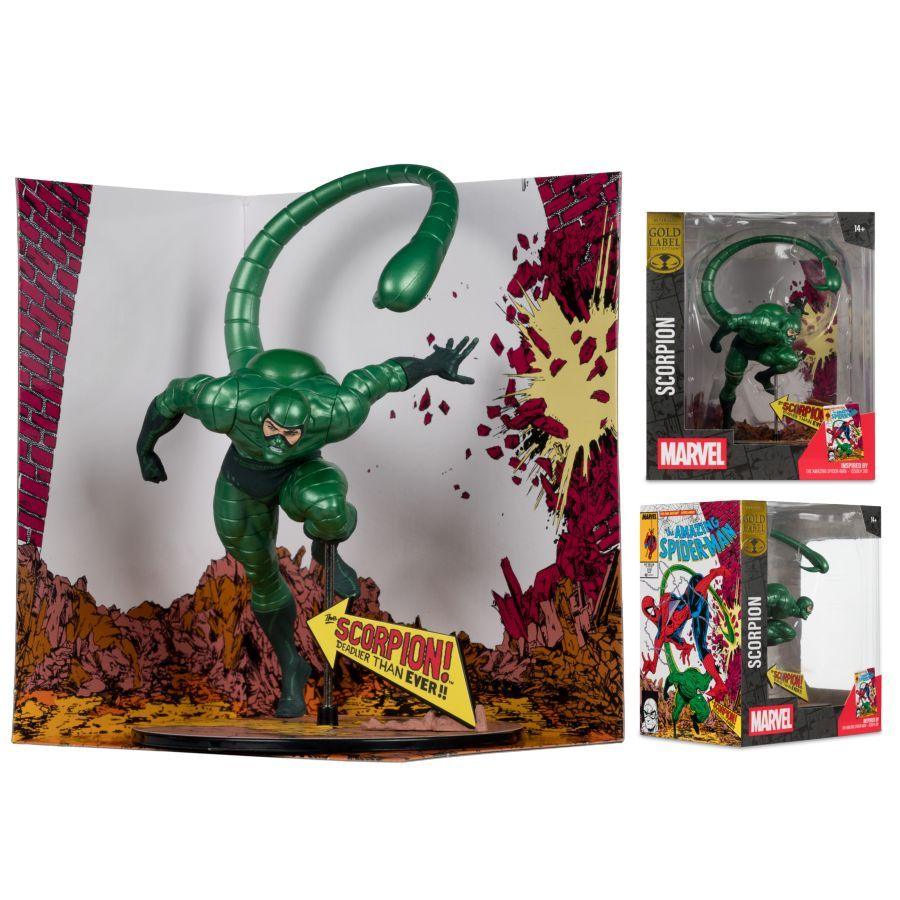 Marvel Comics - Scorpion (Amazing Spider-Man #318) Gold Label 1:10 Scale Figure