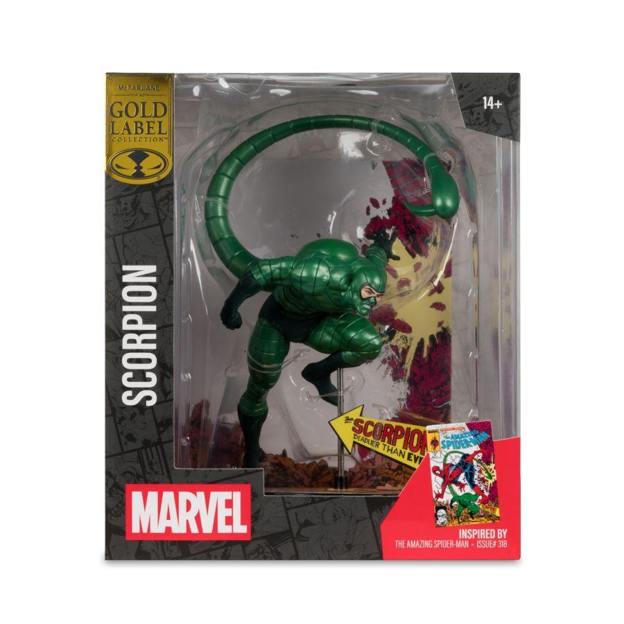Marvel Comics - Scorpion (Amazing Spider-Man #318) Gold Label 1:10 Scale Figure
