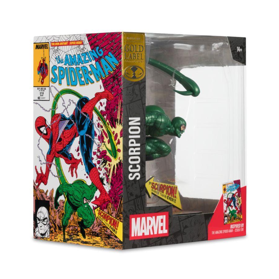 Marvel Comics - Scorpion (Amazing Spider-Man #318) Gold Label 1:10 Scale Figure