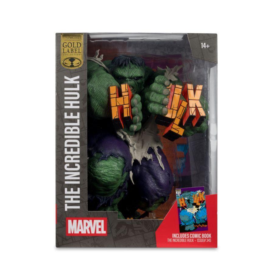 Marvel Comics - Incredible Hulk (The Incredible Hulk #345) Variant Gold Label 1:6 Scale Figure