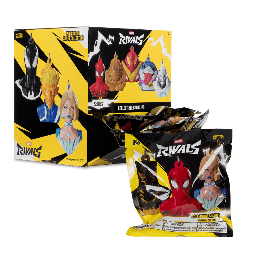 Marvel Rivals - 2.5″ Clips (Wave 1) Assortment (Display of 24)