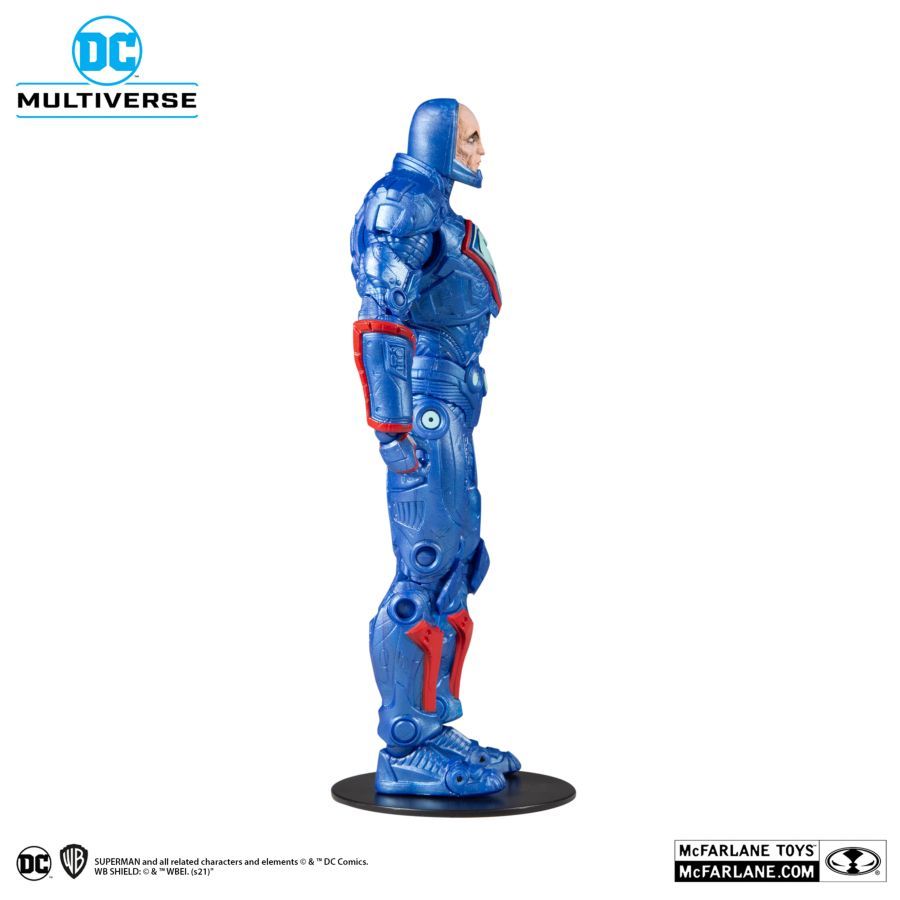 DC - Luthor Power Suit BU w/Throne 7″ Figure