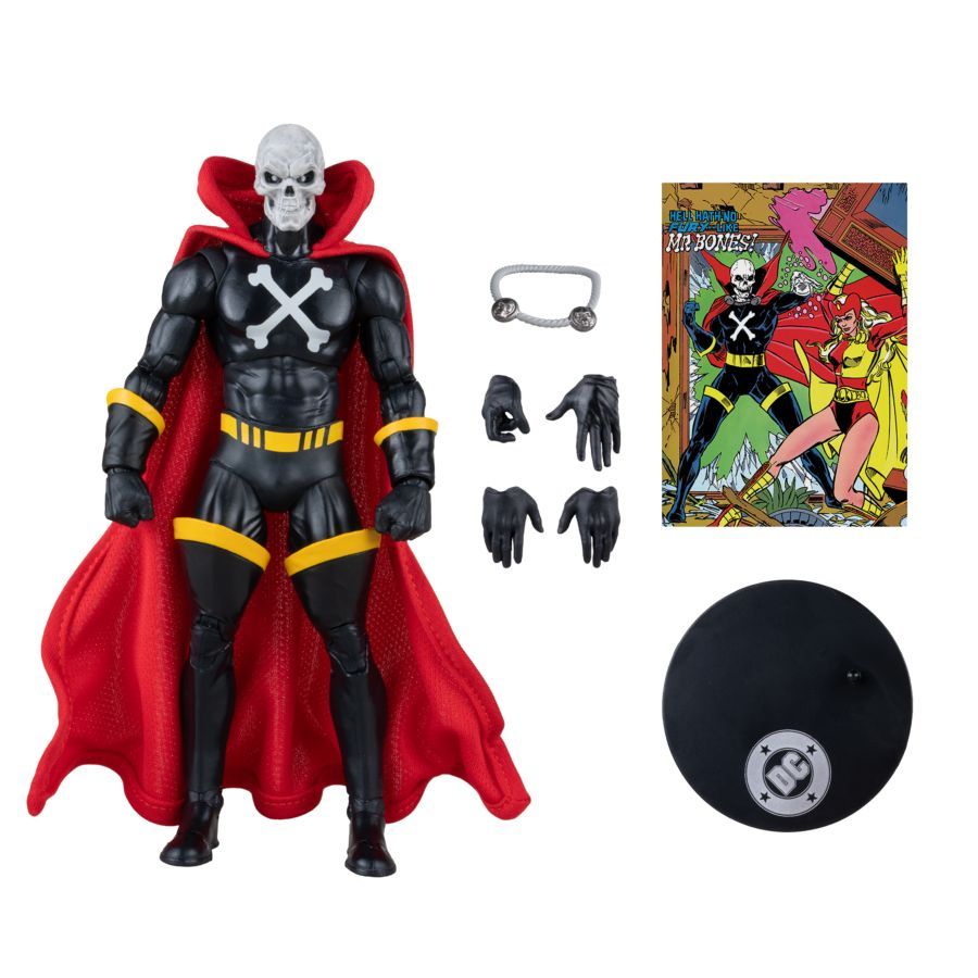 DC Comics -  Mr. Bones (Infinity Inc #16) Gold Label 7″ Action Figure
