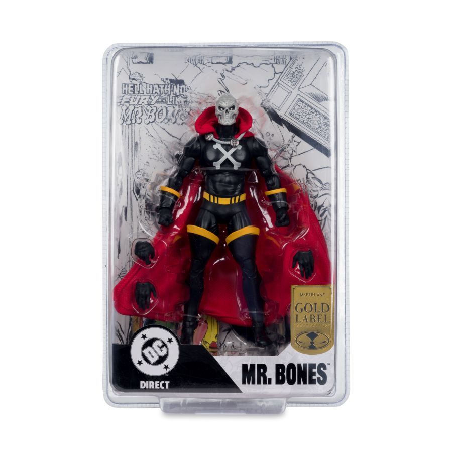 DC Comics -  Mr. Bones (Infinity Inc #16) Gold Label 7″ Action Figure