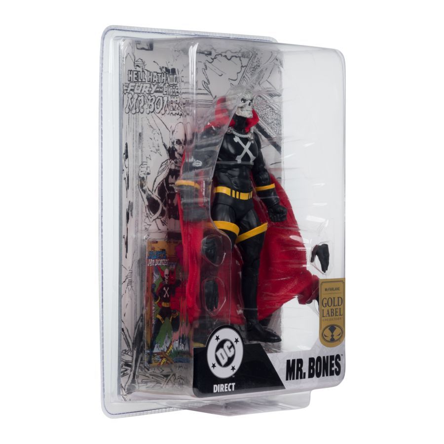 DC Comics -  Mr. Bones (Infinity Inc #16) Gold Label 7″ Action Figure