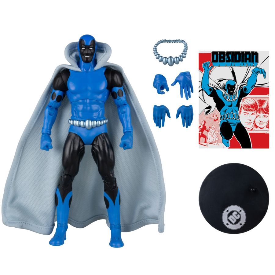 DC Comics -  Obsidian (Infinity Inc #16) Gold Label 7″ Action Figure