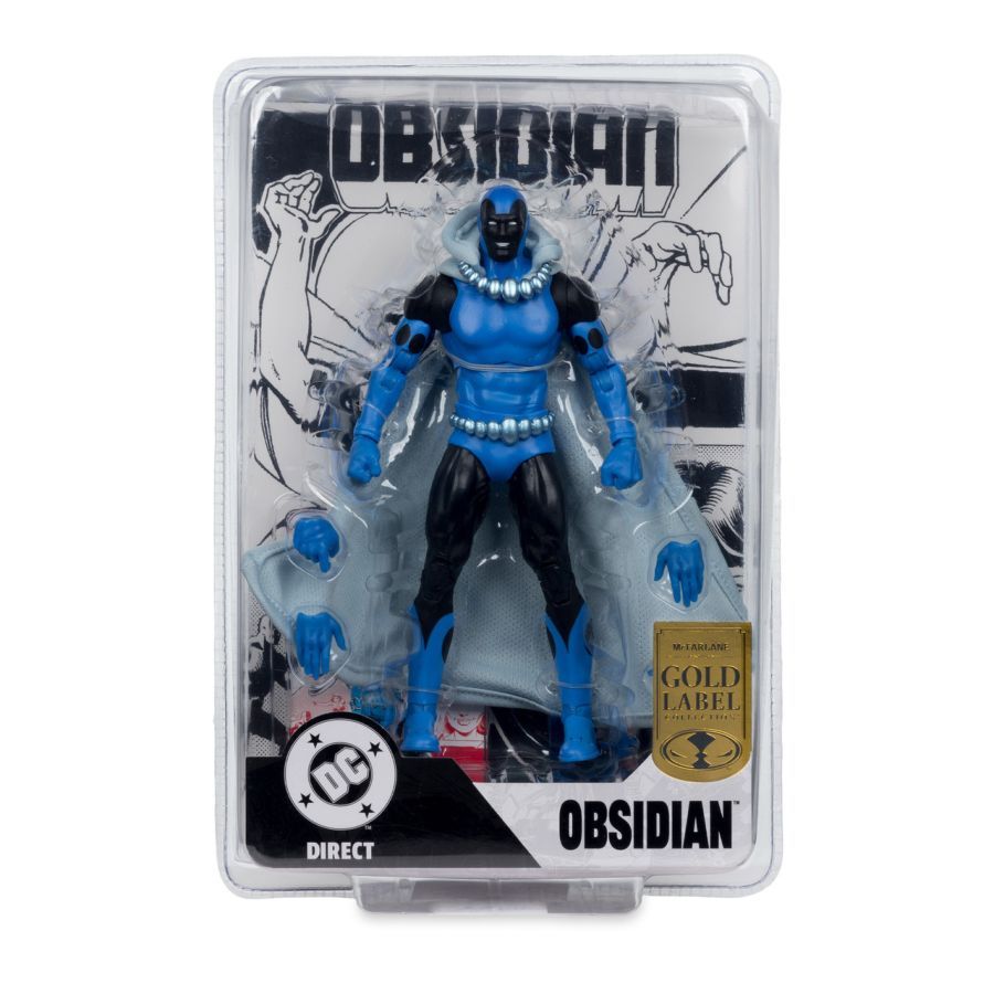 DC Comics -  Obsidian (Infinity Inc #16) Gold Label 7″ Action Figure