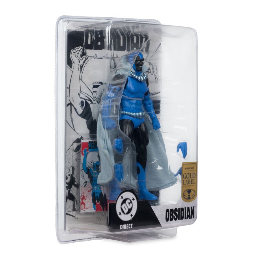 DC Comics -  Obsidian (Infinity Inc #16) Gold Label 7″ Action Figure