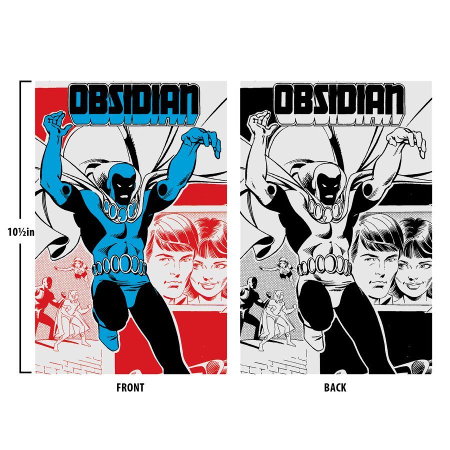 DC Comics -  Obsidian (Infinity Inc #16) Gold Label 7″ Action Figure