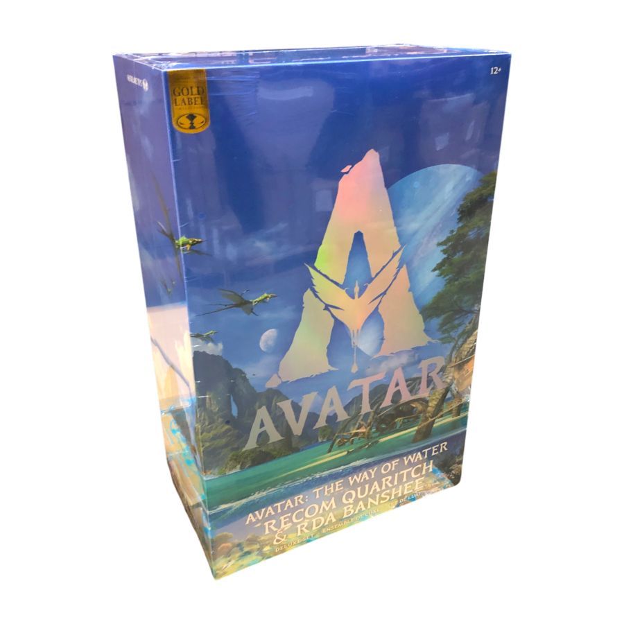 Avatar: The Way of Water - Quaritch & Banshee Gold Label Figure (SDCC)