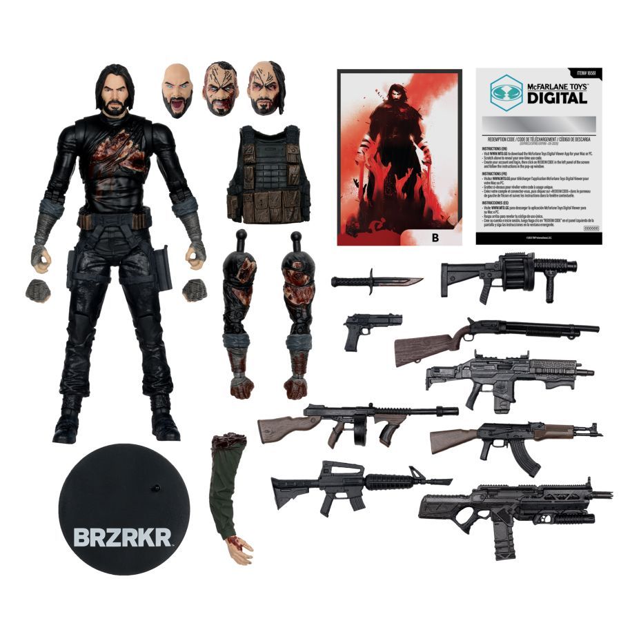 Brzrkr - B (Mcfarlane Digital) 7″ Figure