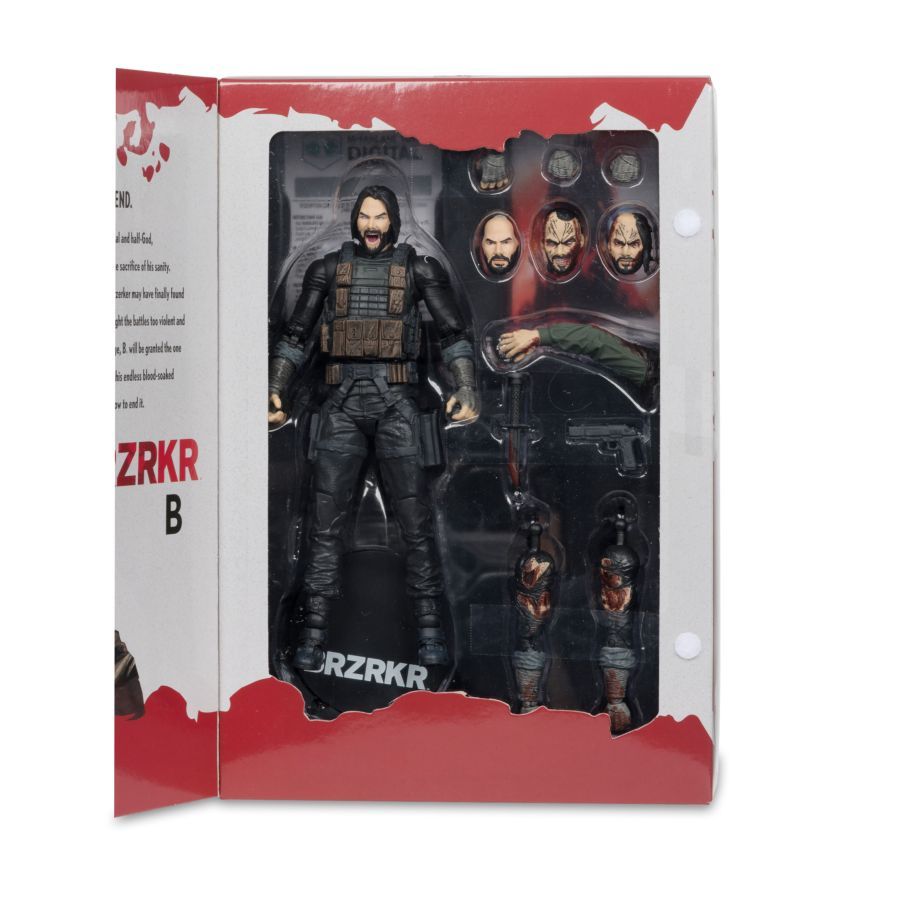 Brzrkr - B (Mcfarlane Digital) 7″ Figure