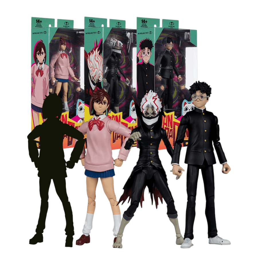Dan Da Dan - Anime 7″ Action Figure Assortment (Wave 1) (6 Pieces)