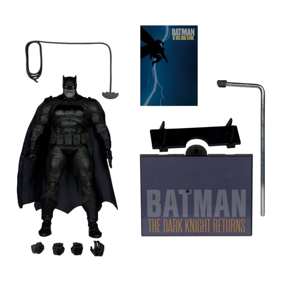 DC Multiverse - Cover Recreations Batman (The Dark Knight Returns) Gold Label 7″ Figure
