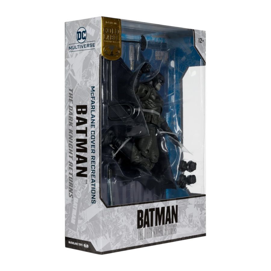 DC Multiverse - Cover Recreations Batman (The Dark Knight Returns) Gold Label 7″ Figure