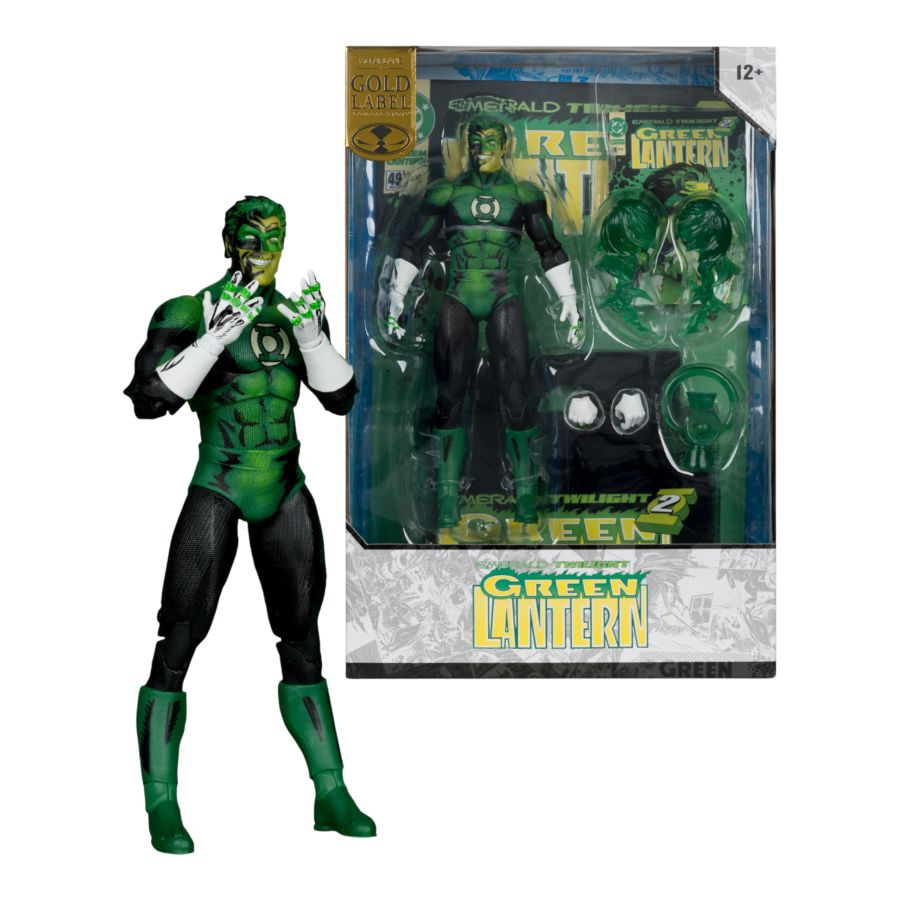 DC Multiverse - Green Lantern Emerald Twilight (Gold Label) 7″ Cover Recreactions Figure