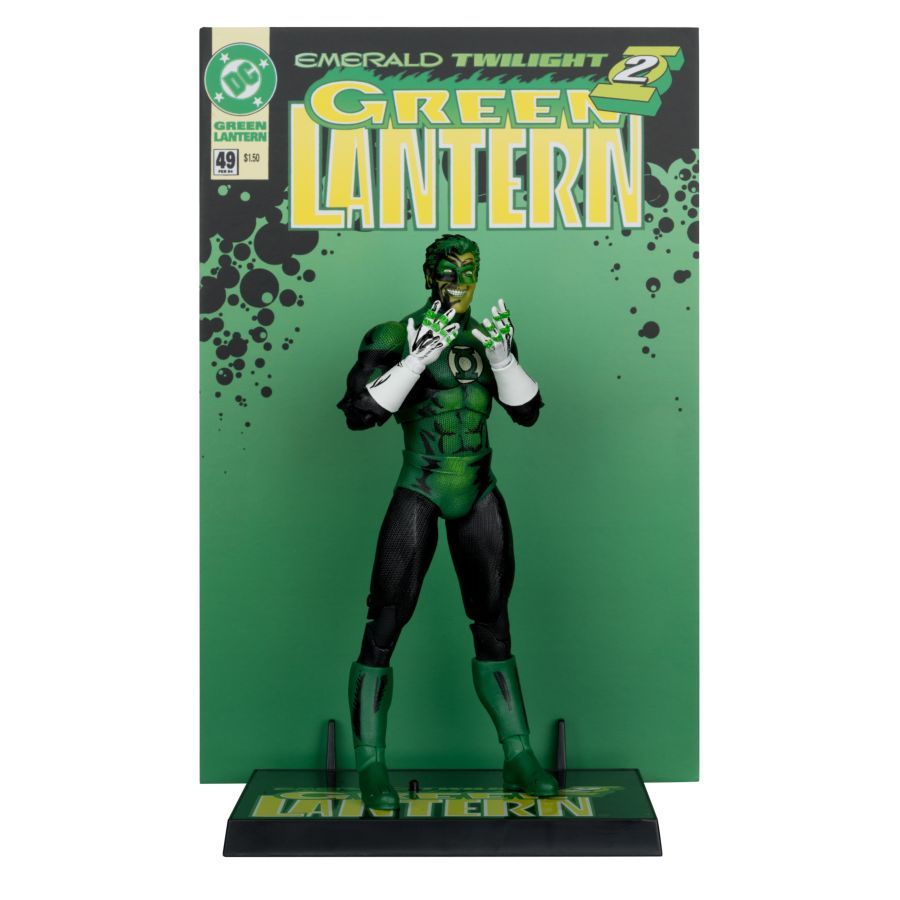 DC Multiverse - Green Lantern Emerald Twilight (Gold Label) 7″ Cover Recreactions Figure