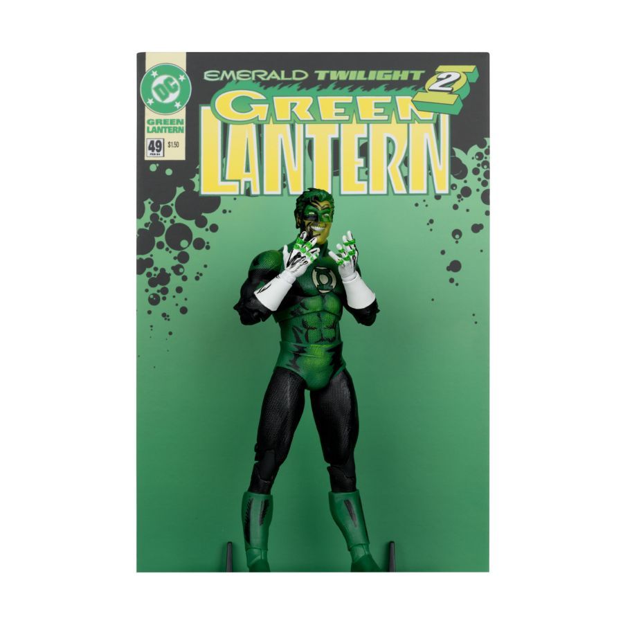 DC Multiverse - Green Lantern Emerald Twilight (Gold Label) 7″ Cover Recreactions Figure
