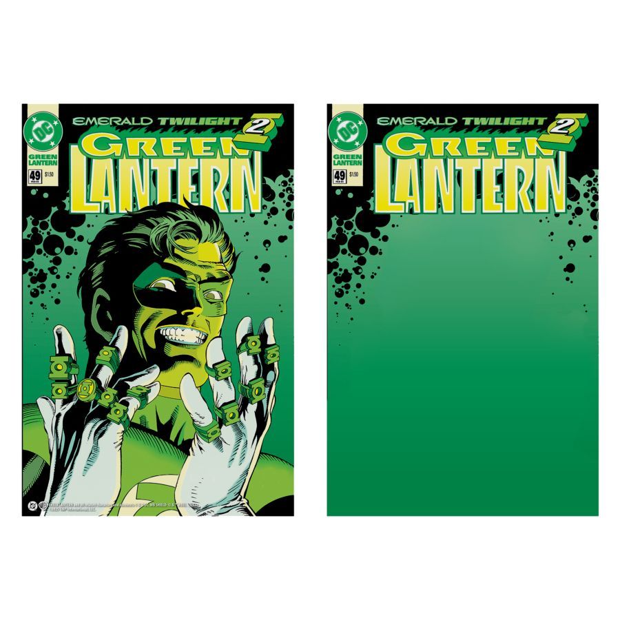 DC Multiverse - Green Lantern Emerald Twilight (Gold Label) 7″ Cover Recreactions Figure