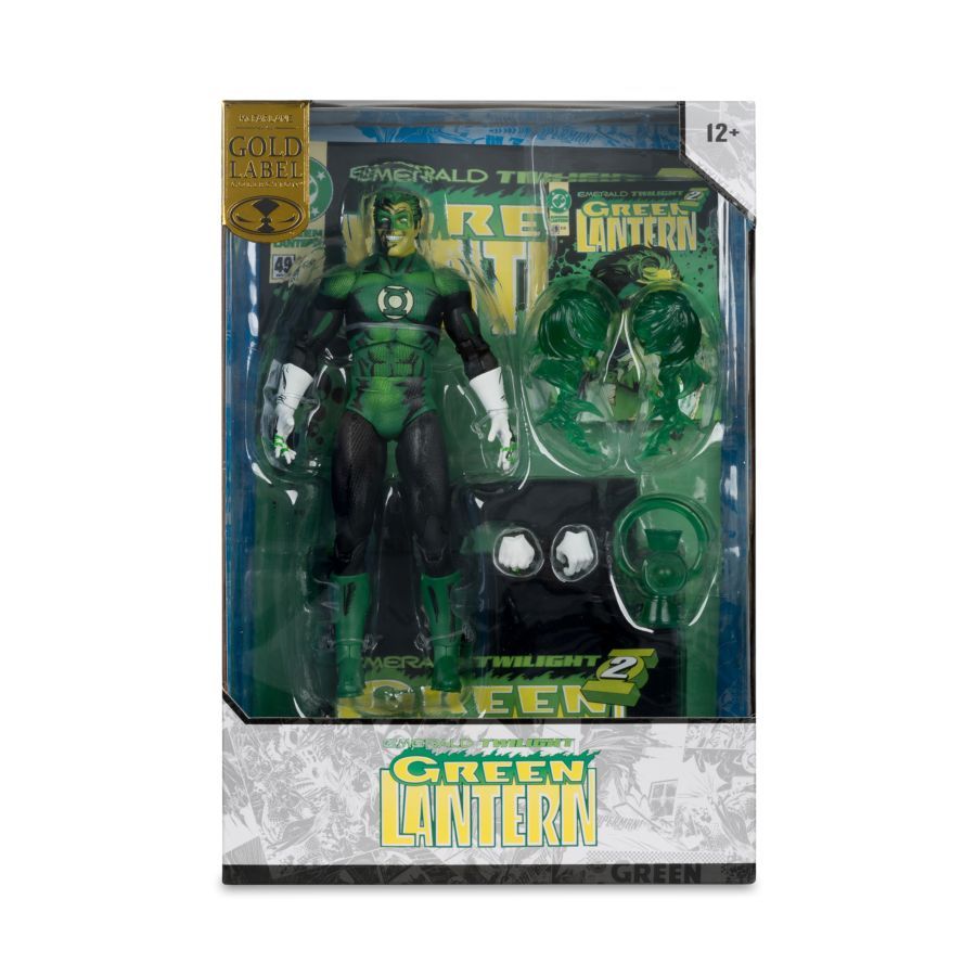 DC Multiverse - Green Lantern Emerald Twilight (Gold Label) 7″ Cover Recreactions Figure