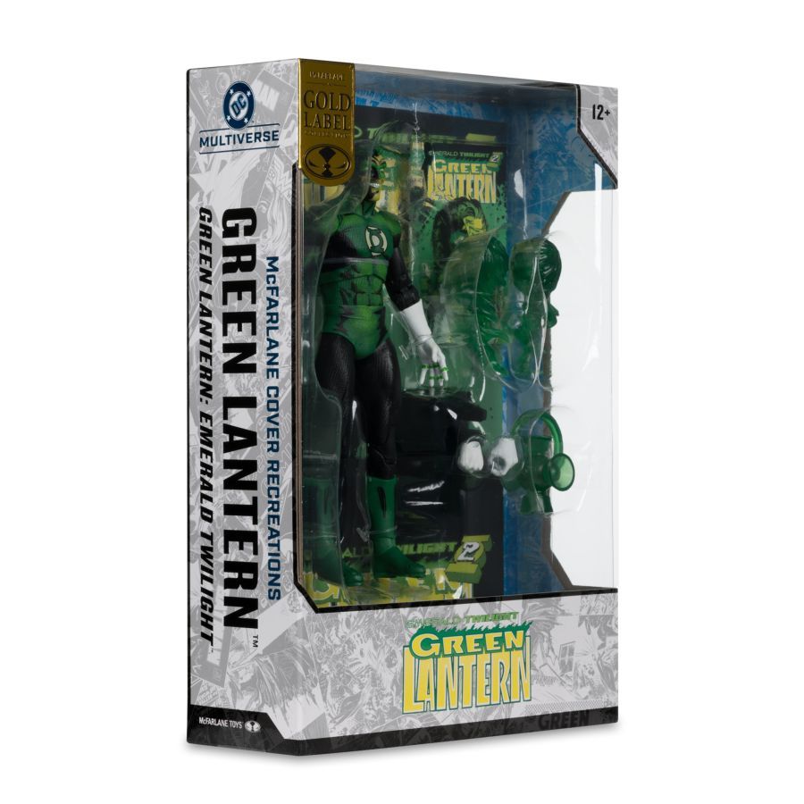 DC Multiverse - Green Lantern Emerald Twilight (Gold Label) 7″ Cover Recreactions Figure
