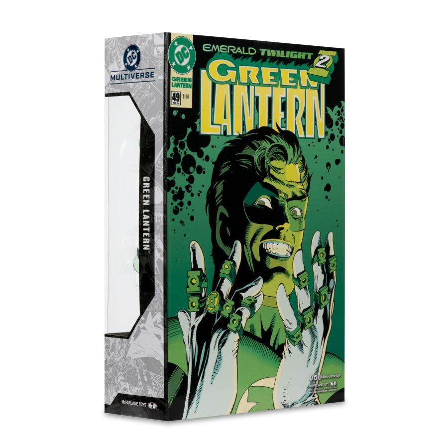 DC Multiverse - Green Lantern Emerald Twilight (Gold Label) 7″ Cover Recreactions Figure