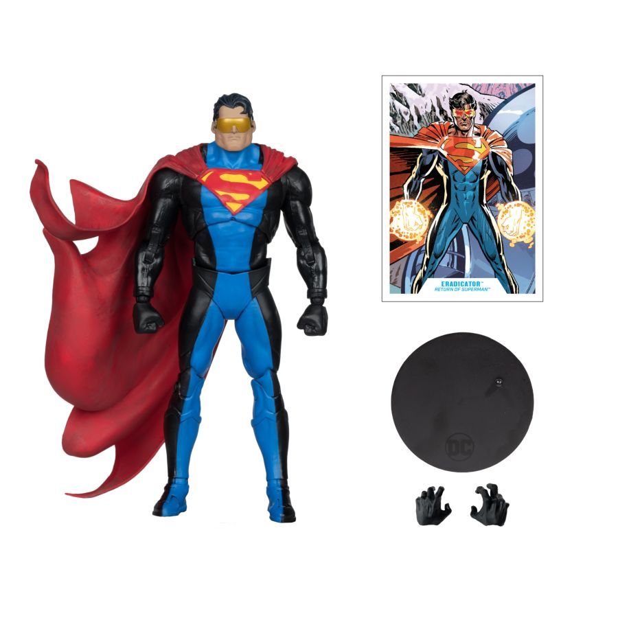 DC Multiverse - Eradicator “Return Of Superman” 7″ Figure