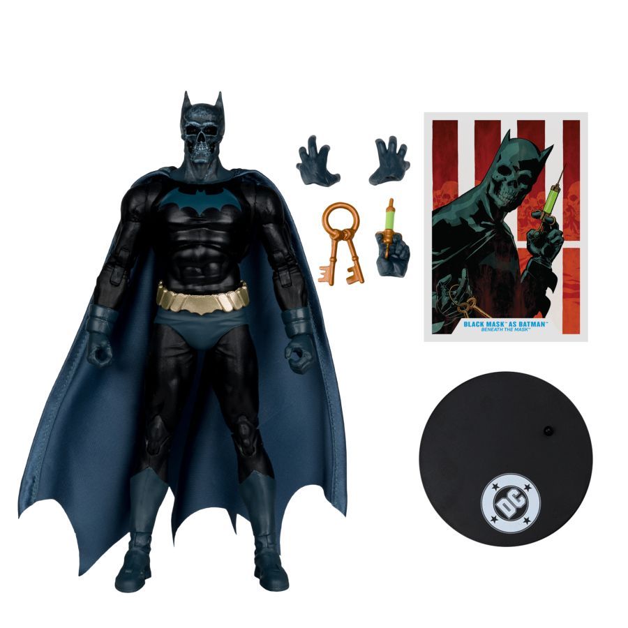 DC Multiverse - Black Mask As Batman (Batman Madhouse) 7″ Action Figure