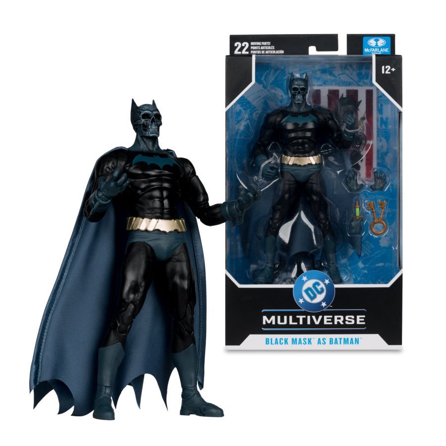 DC Multiverse - Black Mask As Batman (Batman Madhouse) 7″ Action Figure