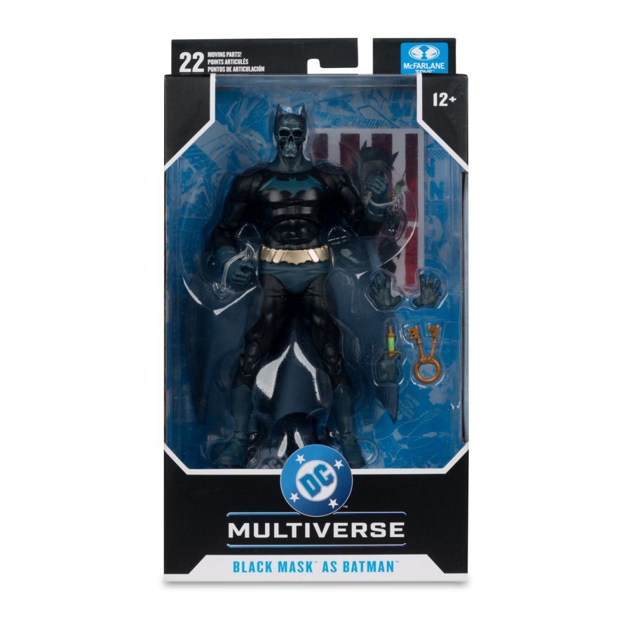 DC Multiverse - Black Mask As Batman (Batman Madhouse) 7″ Action Figure
