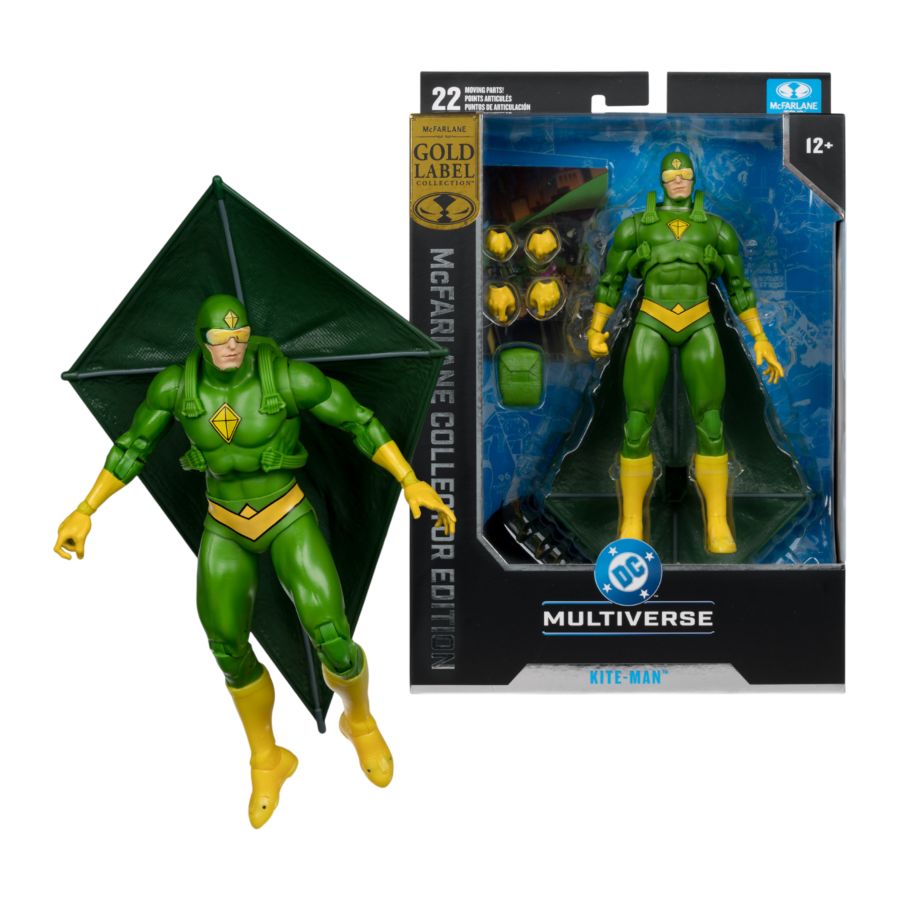 DC - Kite Man Collector Edition 7″ Action Figure [Gold Label]