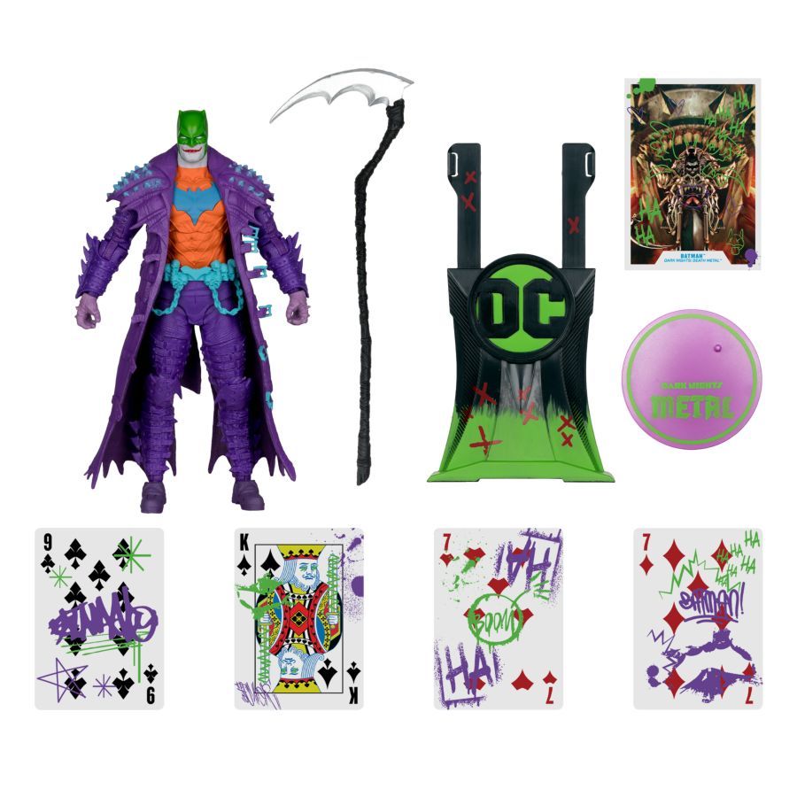 DC Multiverse - Batman (Jokerized) 7″ Gold Label Figure