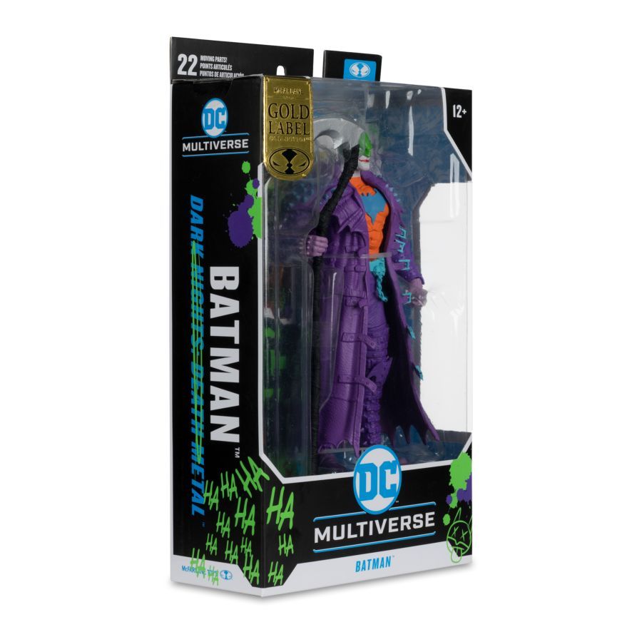 DC Multiverse - Batman (Jokerized) 7″ Gold Label Figure