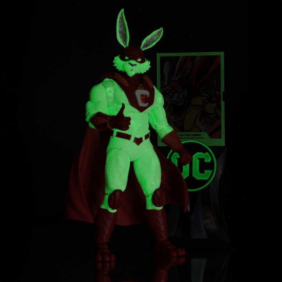 DC Multiverse - Captain Carrot (Glow in the dark) Gold Label 7″ Figure