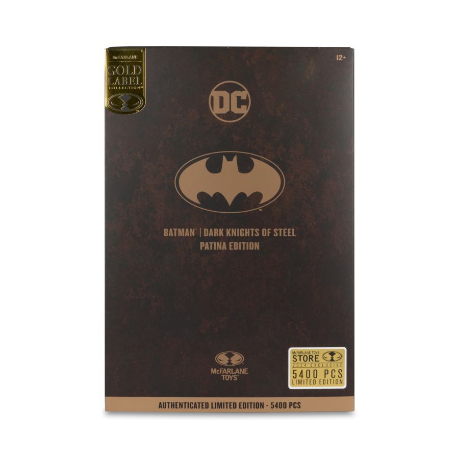 DC Multiverse - Batman (Dark Knights Of Steel) Patina Gold Label 7″ Figure