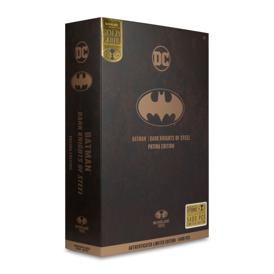 DC Multiverse - Batman (Dark Knights Of Steel) Patina Gold Label 7″ Figure