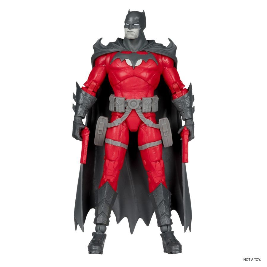 DC Multiverse - Batman Flashpoint Black & White with Accent (Gold Label) 7″ Action Figure