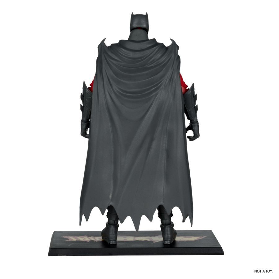 DC Multiverse - Batman Flashpoint Black & White with Accent (Gold Label) 7″ Action Figure