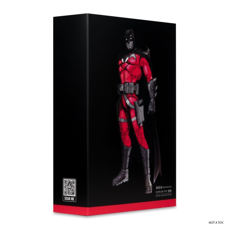 DC Multiverse - Batman Flashpoint Black & White with Accent (Gold Label) 7″ Action Figure